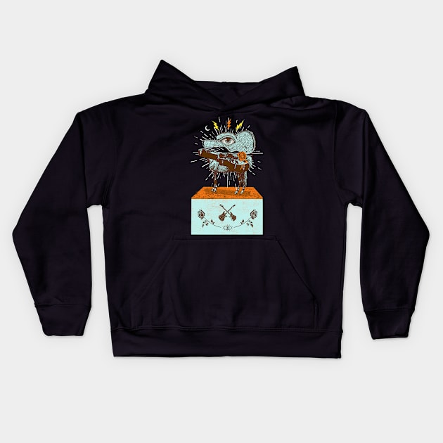 MUSIC OF THE SURREAL Kids Hoodie by Showdeer